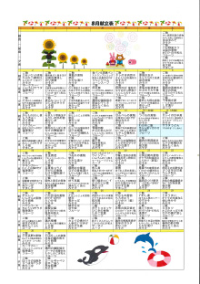 毎月の献立　最新月